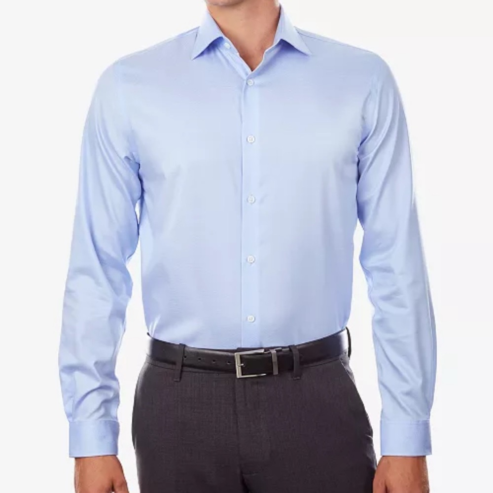 Men's Light Blue Michael Kors Dress Shirt